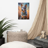 Australian Cattle Dog 2 Poster Print