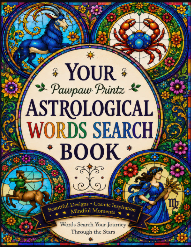 Your Astrological Words Search Puzzle Book