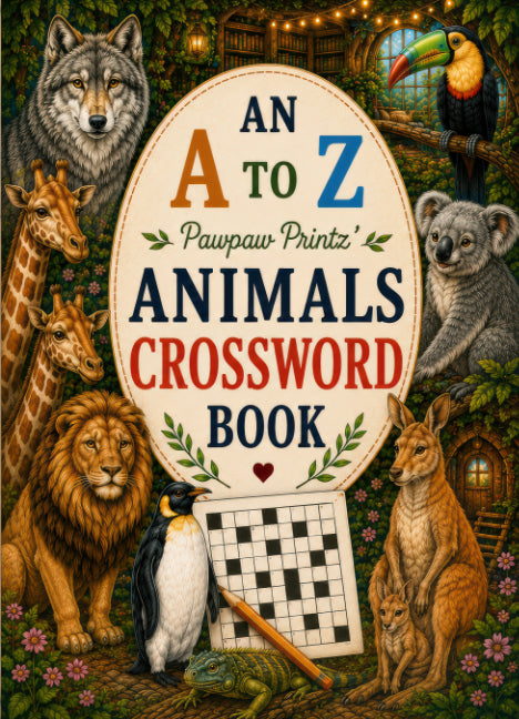 Your A to Z Animals Crossword Puzzle Book