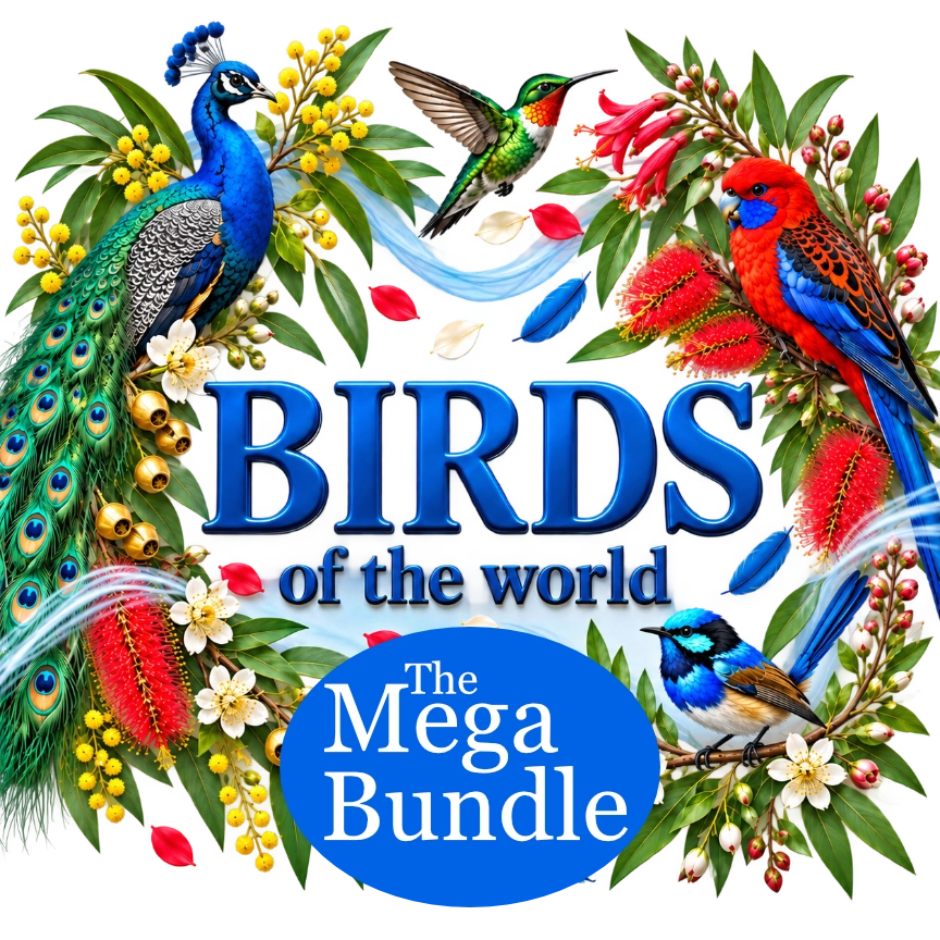 Your Colourful Birds of the World Mega Bundle