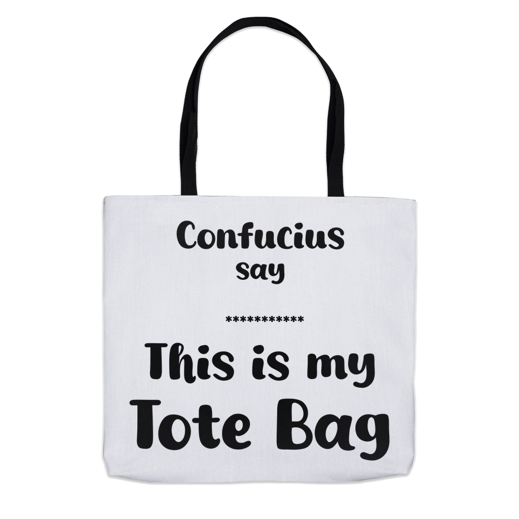Confucius Tote Bag