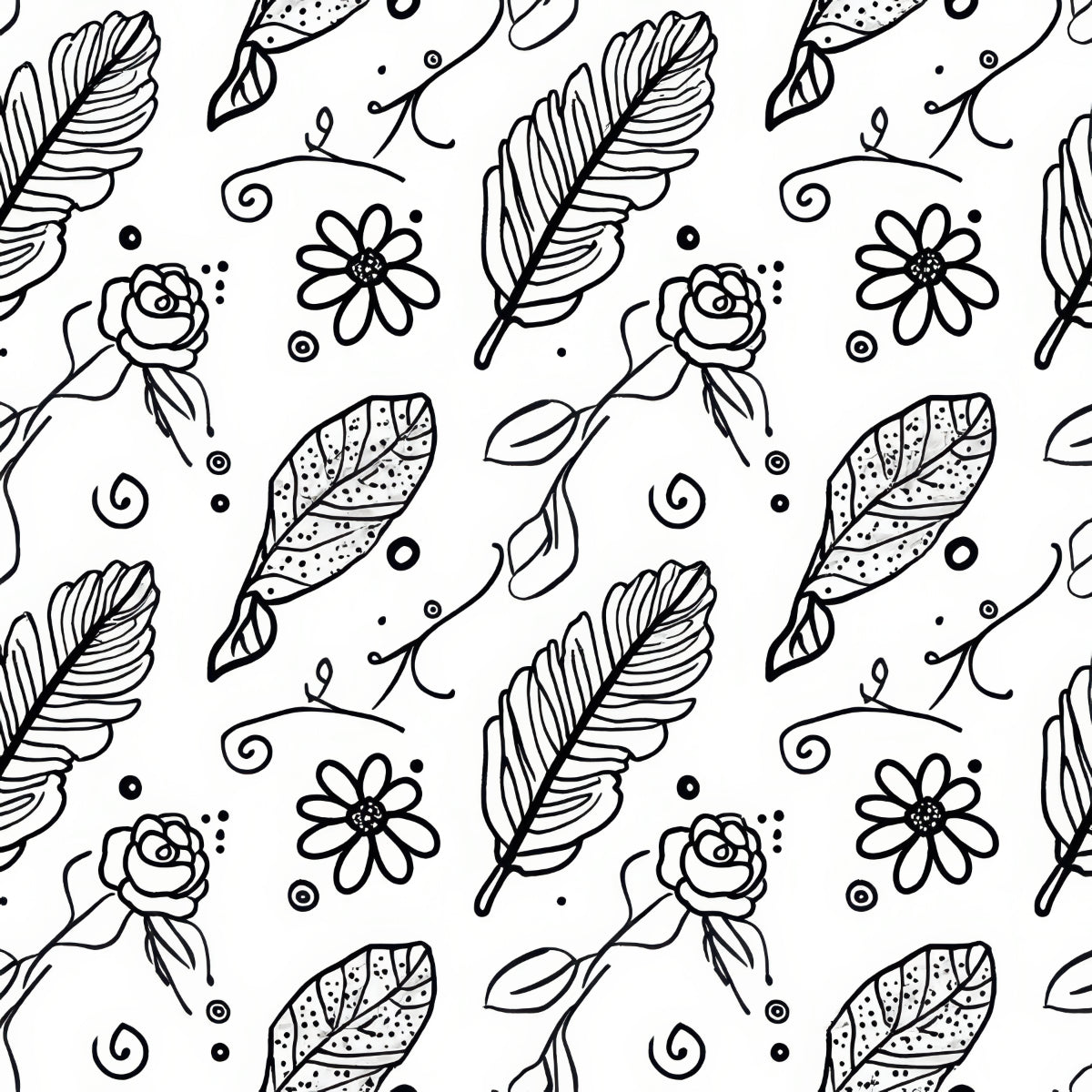Feathers-12x12x300