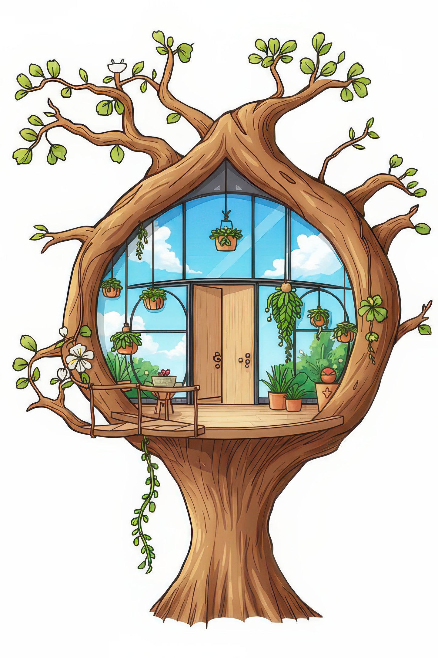 30 Cosy Insides-Tiny Homes and Cabins Colouring Book
