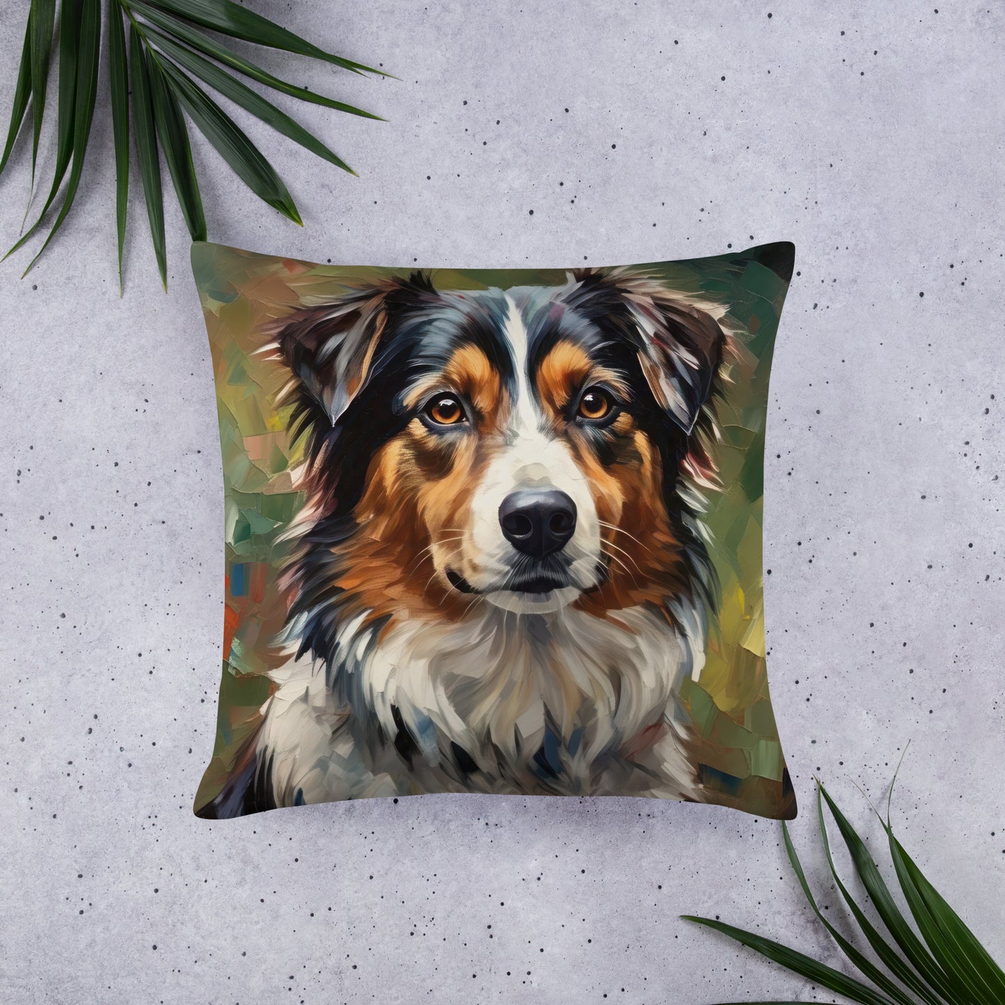 Australian Shepherd Basic Pillow