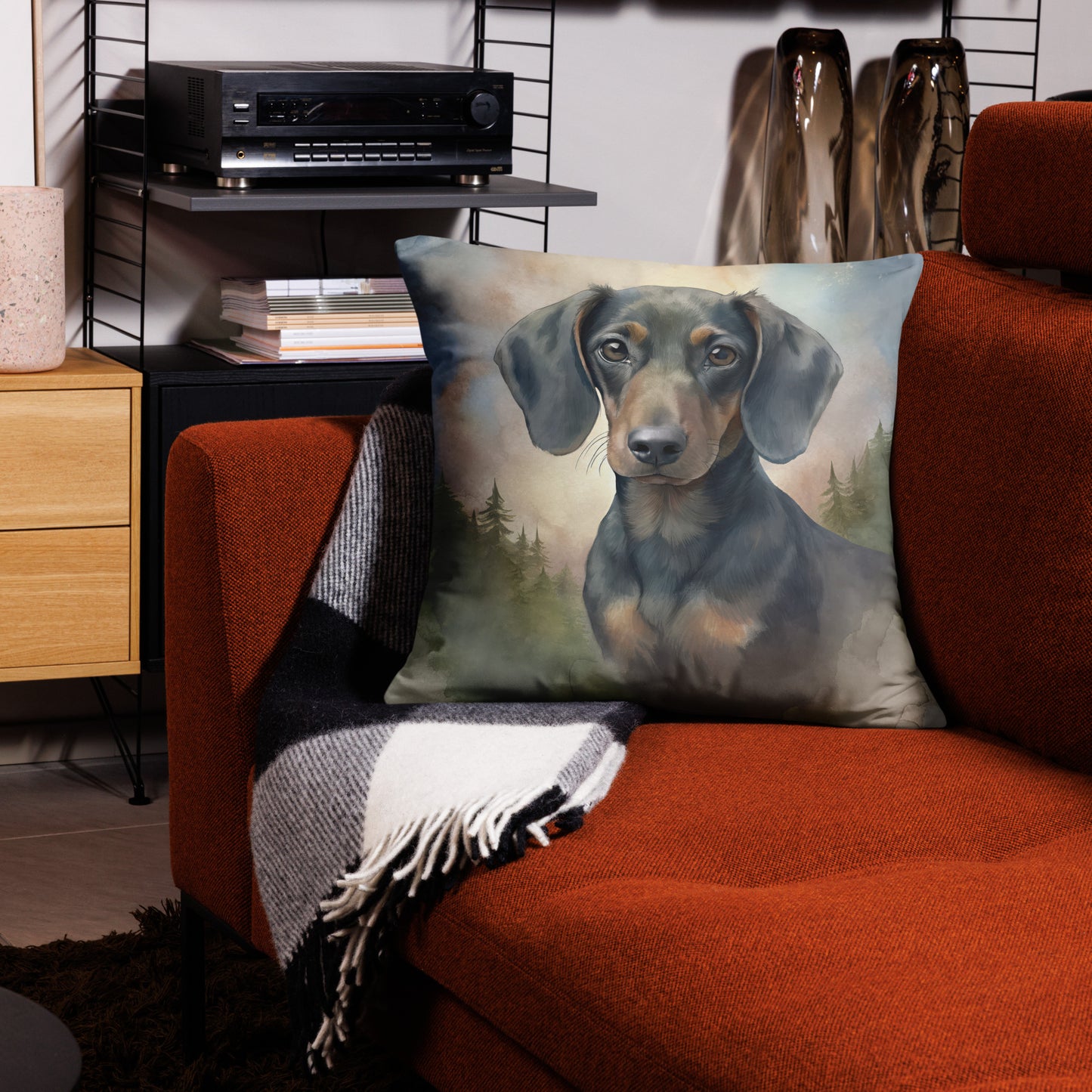 Dachshund Basic Pillow