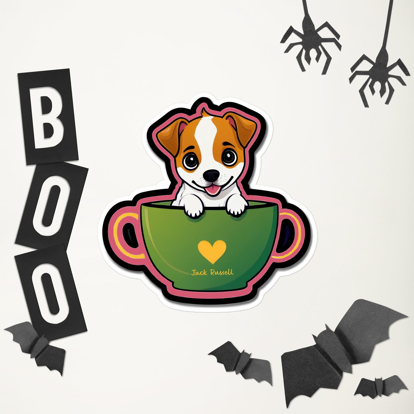 Jack Russell Bubble-free sticker