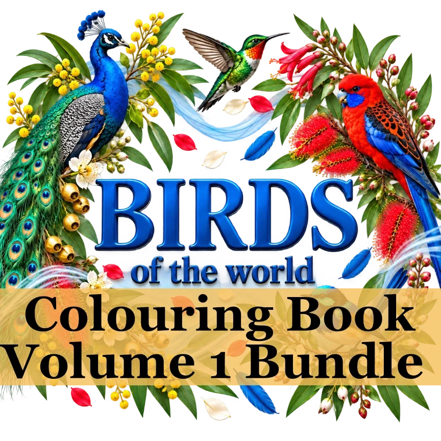 1 Bundle: Colourful Birds 1