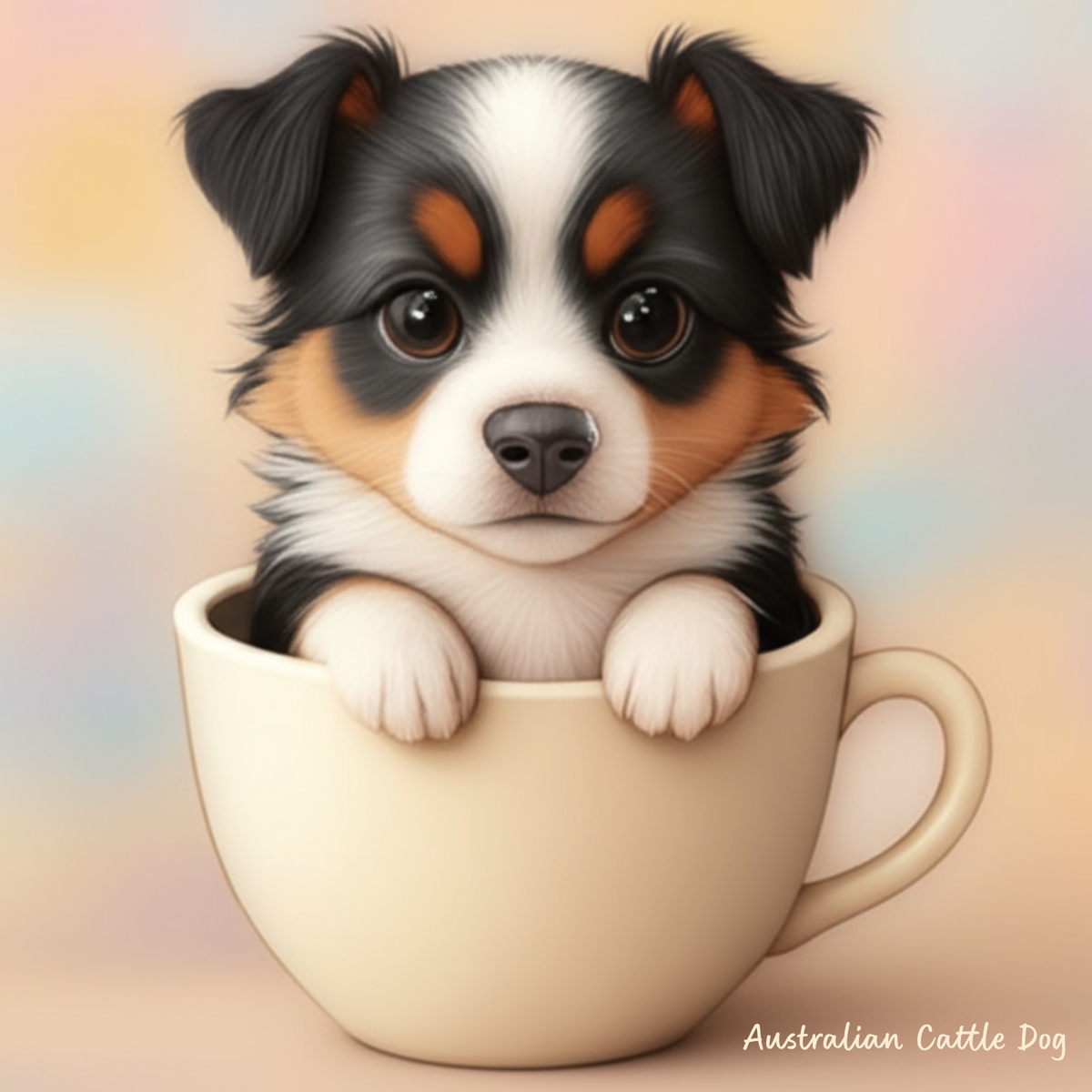 Stickers - Pups in Cups