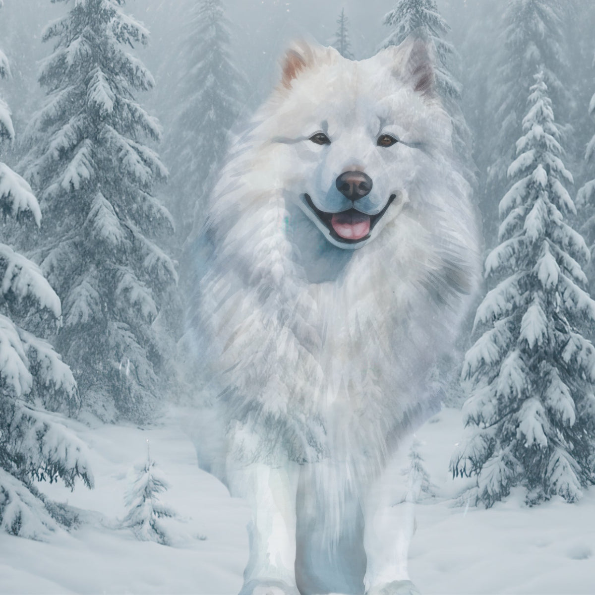 Wall Art - Samoyed