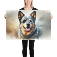 Australian Cattle Dog 9 Poster Print