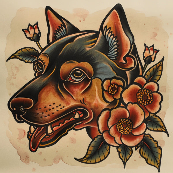 Bitsa Tattoo Poster Print