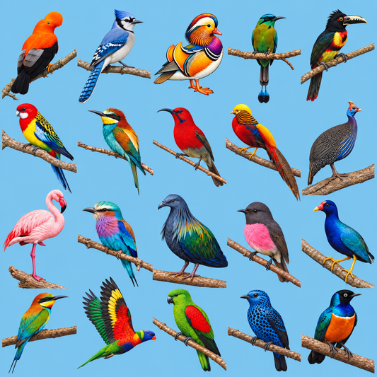 Your 20 Colourful Birds of the World: Volume 2 Bundle