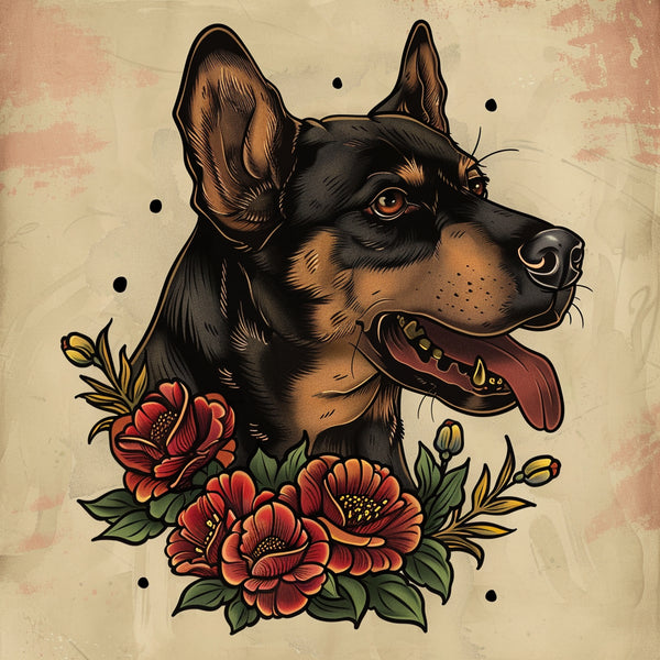 Bitsa 2 Tattoo Poster Print