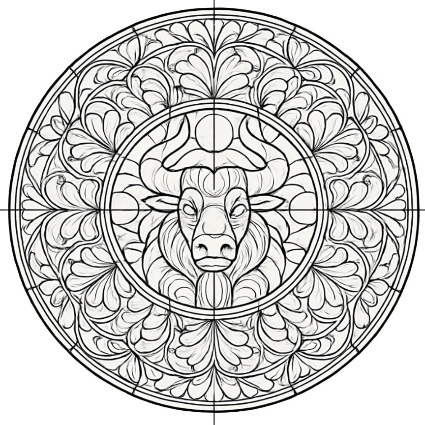 Your Astrological Colouring Book