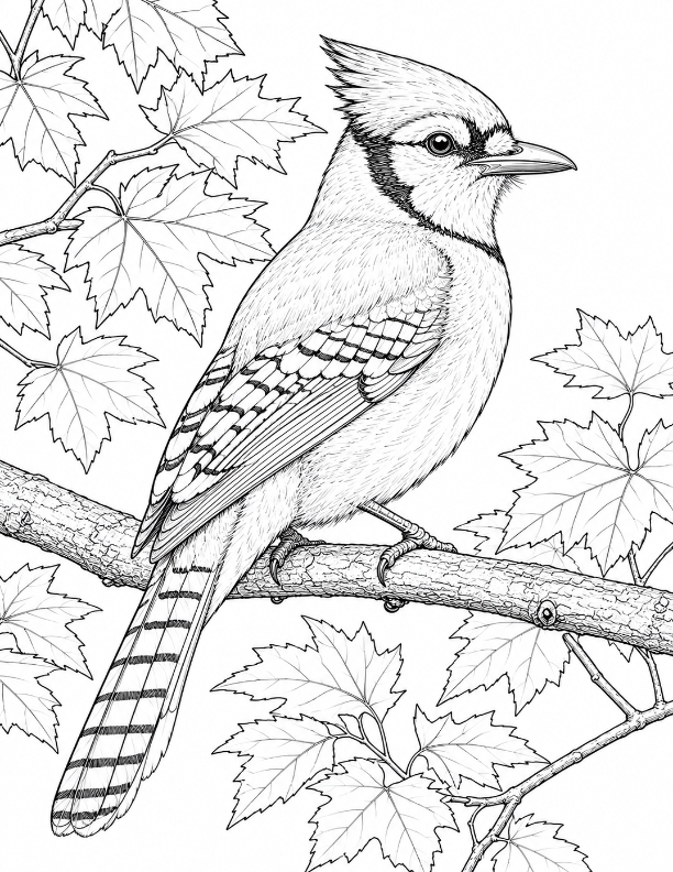 20 Colourful Birds of the World Colouring Book: Volume 2 Digital Download