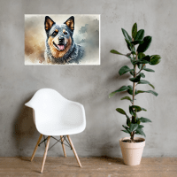 Australian Cattle Dog 9 Poster Print