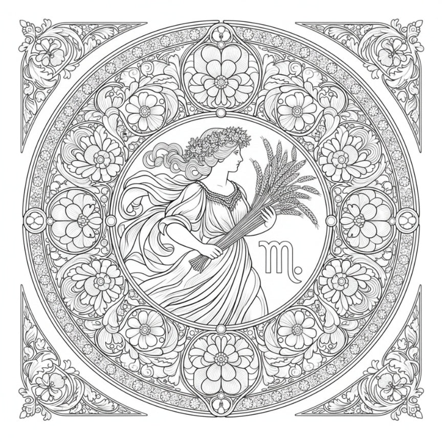 Your Astrological Colouring Book