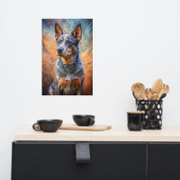 Australian Cattle Dog 2 Poster Print