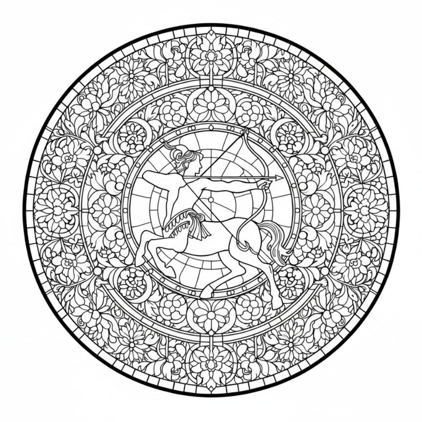 Your Astrological Colouring Book