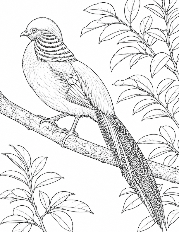 20 Colourful Birds of the World Colouring Book: Volume 2 Digital Download