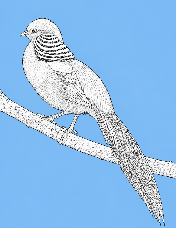20 Colourful Birds of the World Colouring Book – Volume 2