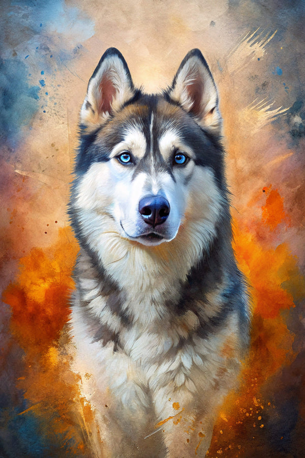 Alaskan Malamute-60x90x300