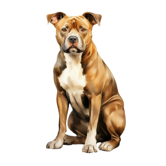 American Staffordshire Terrier Tote Bags