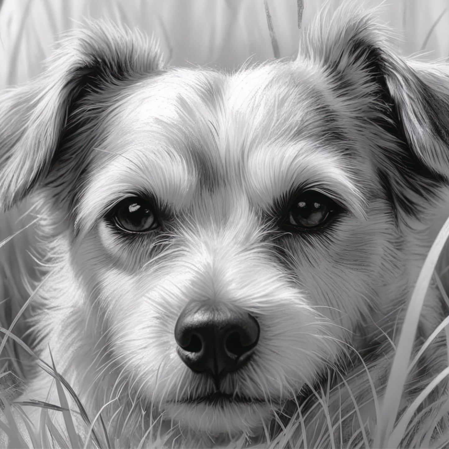 Australian Shepherd Poster Print-24x24x300