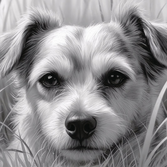 Australian Shepherd Poster Print-24x24x300