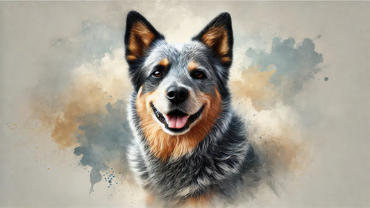 Australian Cattle Dog 9 Poster Print