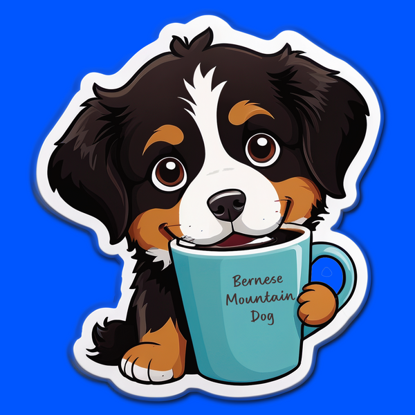 Bernese Mountain Dog Bubble-free sticker