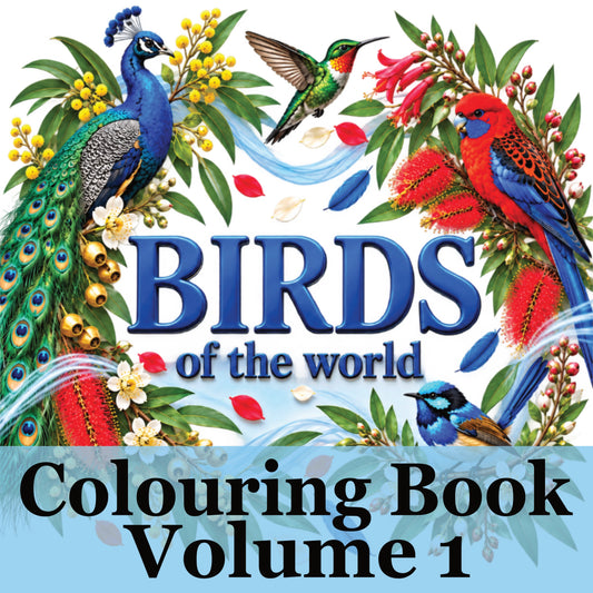 Your 20 Colourful Birds of the World Word Search Book Volume 1