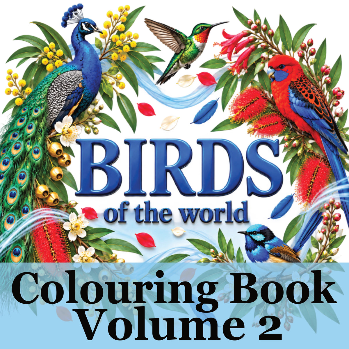 Your 20 Colourful Birds of the World Word Search Book Volume 2