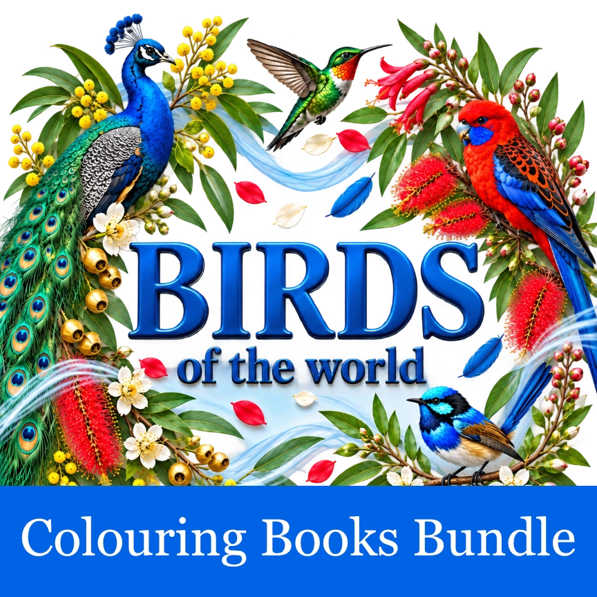 Your Complete Pawpaw Printz Colouring Books Bundle Digital