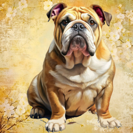 Bulldog Poster Print
