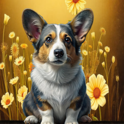 Cardigan Welsh Corgi Poster Print
