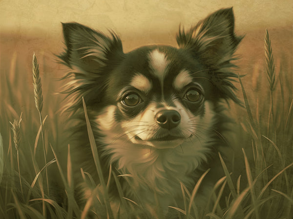 Chihuahua 1 Film Grain Poster Print