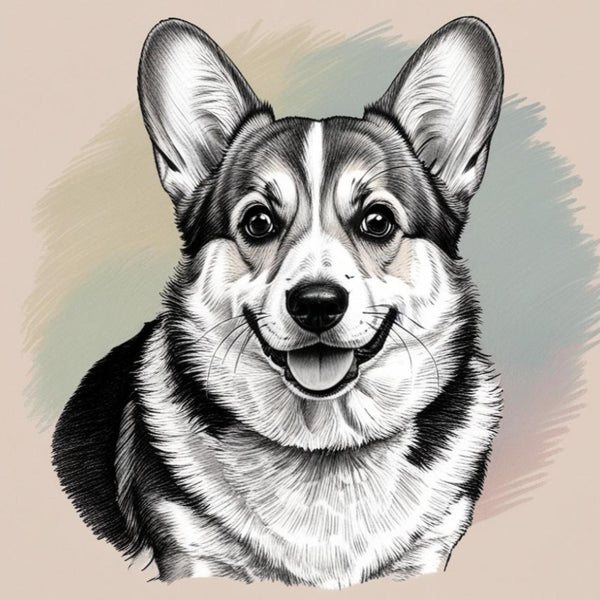 Corgi Poster Print