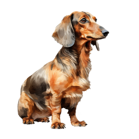 Dachshund White glossy mug