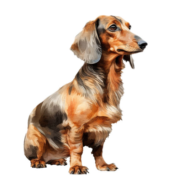 Dachshund White glossy mug