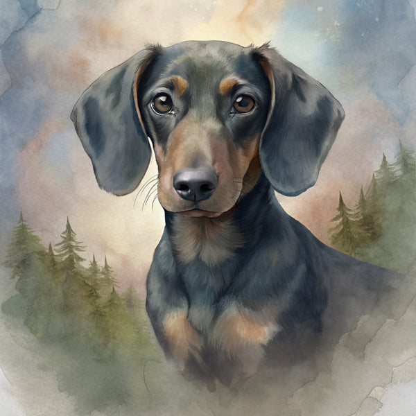 Dachshund Basic Pillow