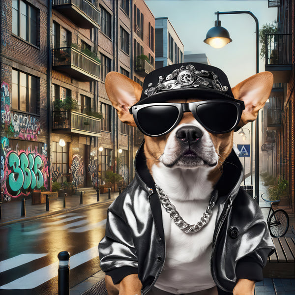 Luckie Gangsta Poster Print