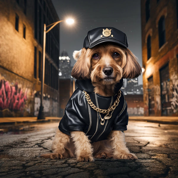 Spaniel Gangsta Poster Print
