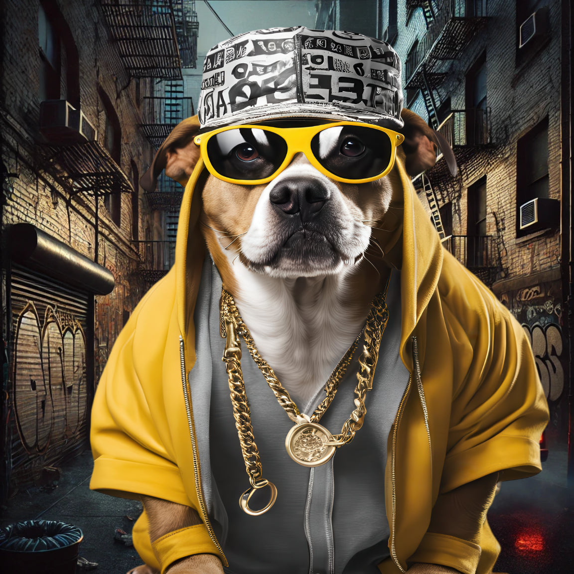 Wyatt Gangsta Poster Print