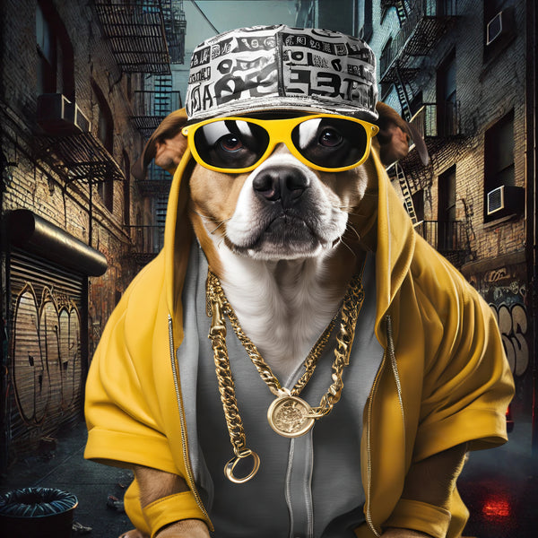 Wyatt Gangsta Poster Print