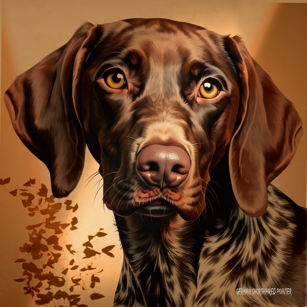 German Shorthaired Pointer White glossy mug
