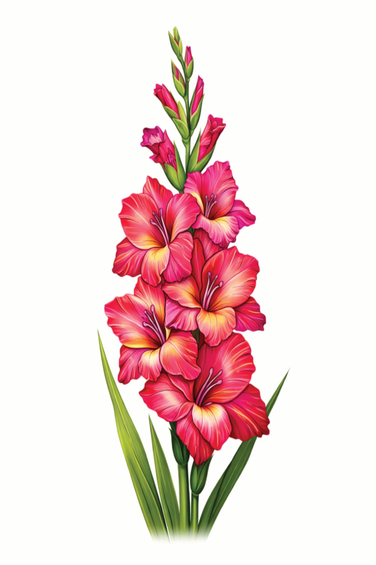 Your Pawpaw Printz Birth Month  Flower Colouring Book Digital