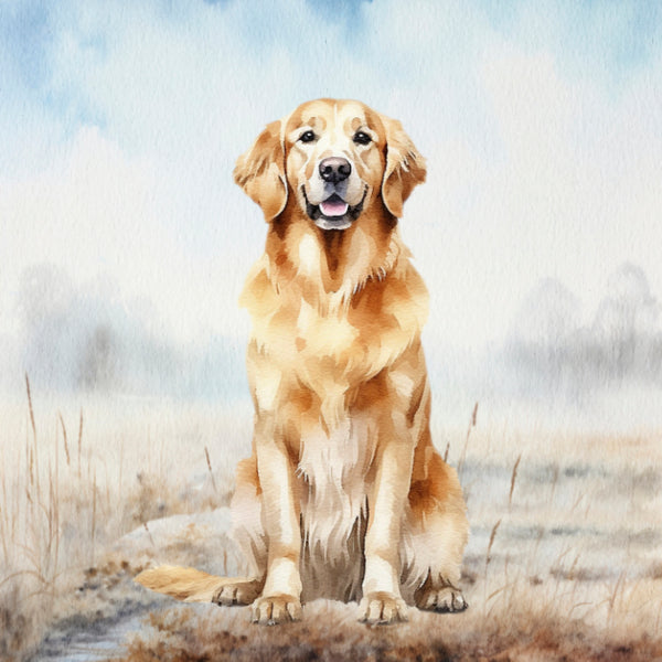 Golden Retriever Eco Tote Bag