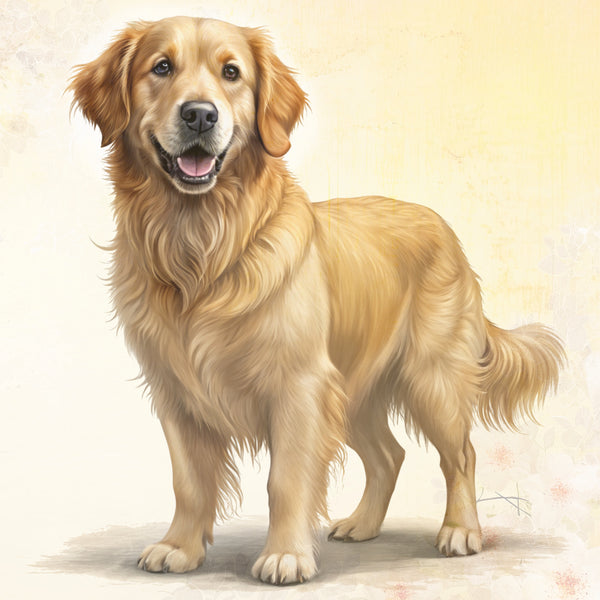 Golden Retriever Poster Print