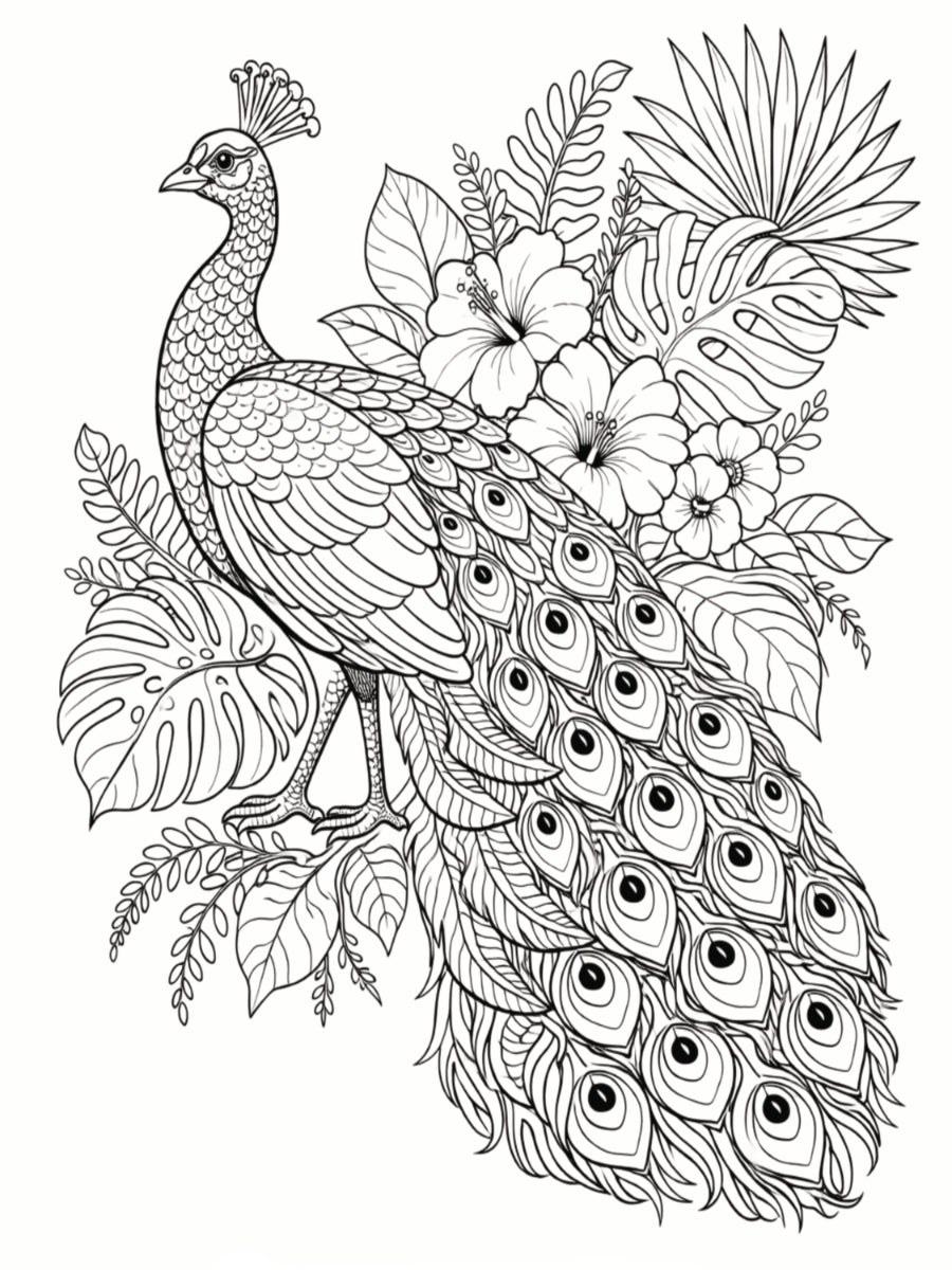 Your 20 Colourful Birds of the World Colouring Book Volume 1